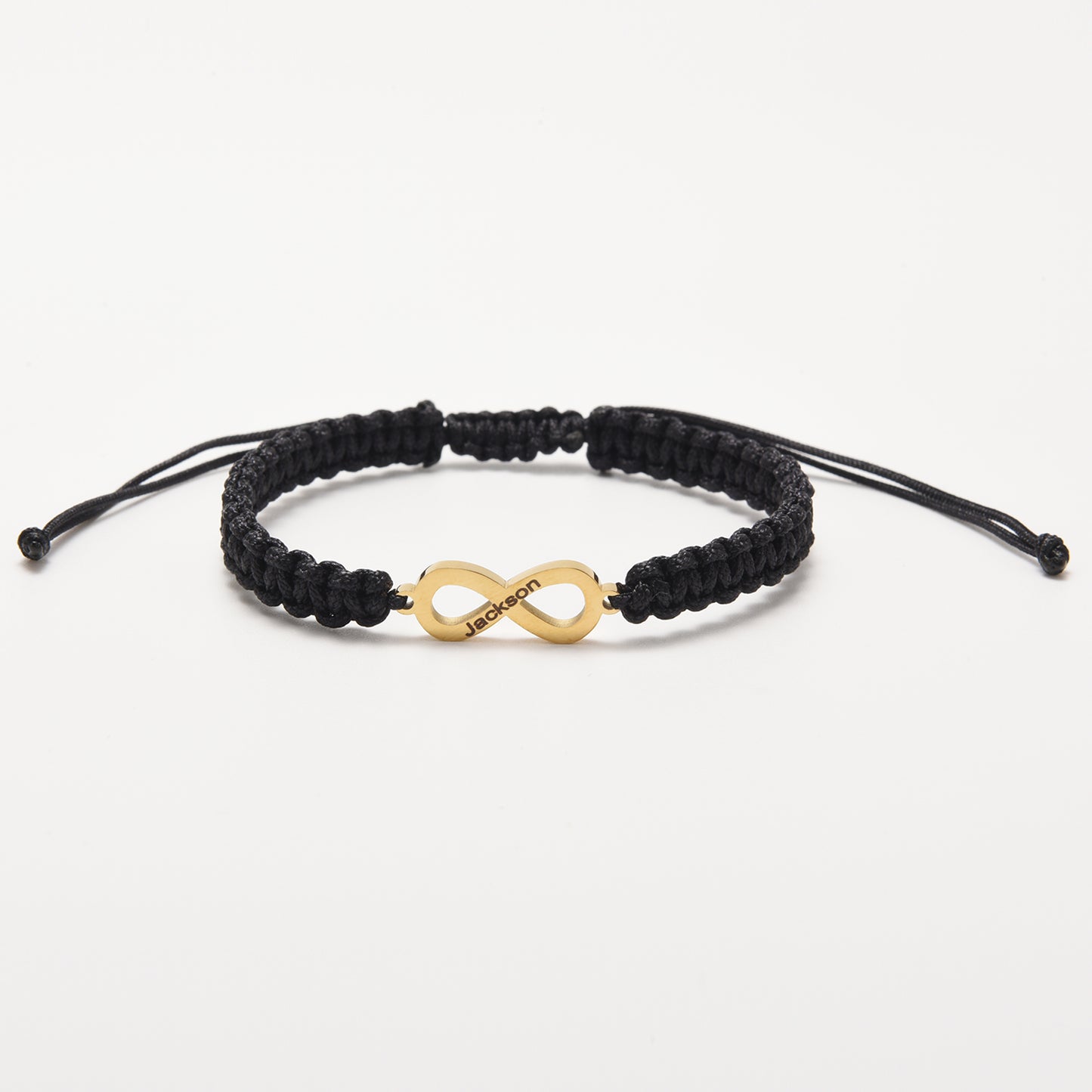 Forever Linked Personalized Infinity Couples Bracelet Set