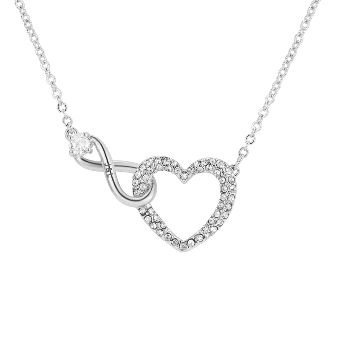 Forever Linked – Personalized Infinity Heart Necklace