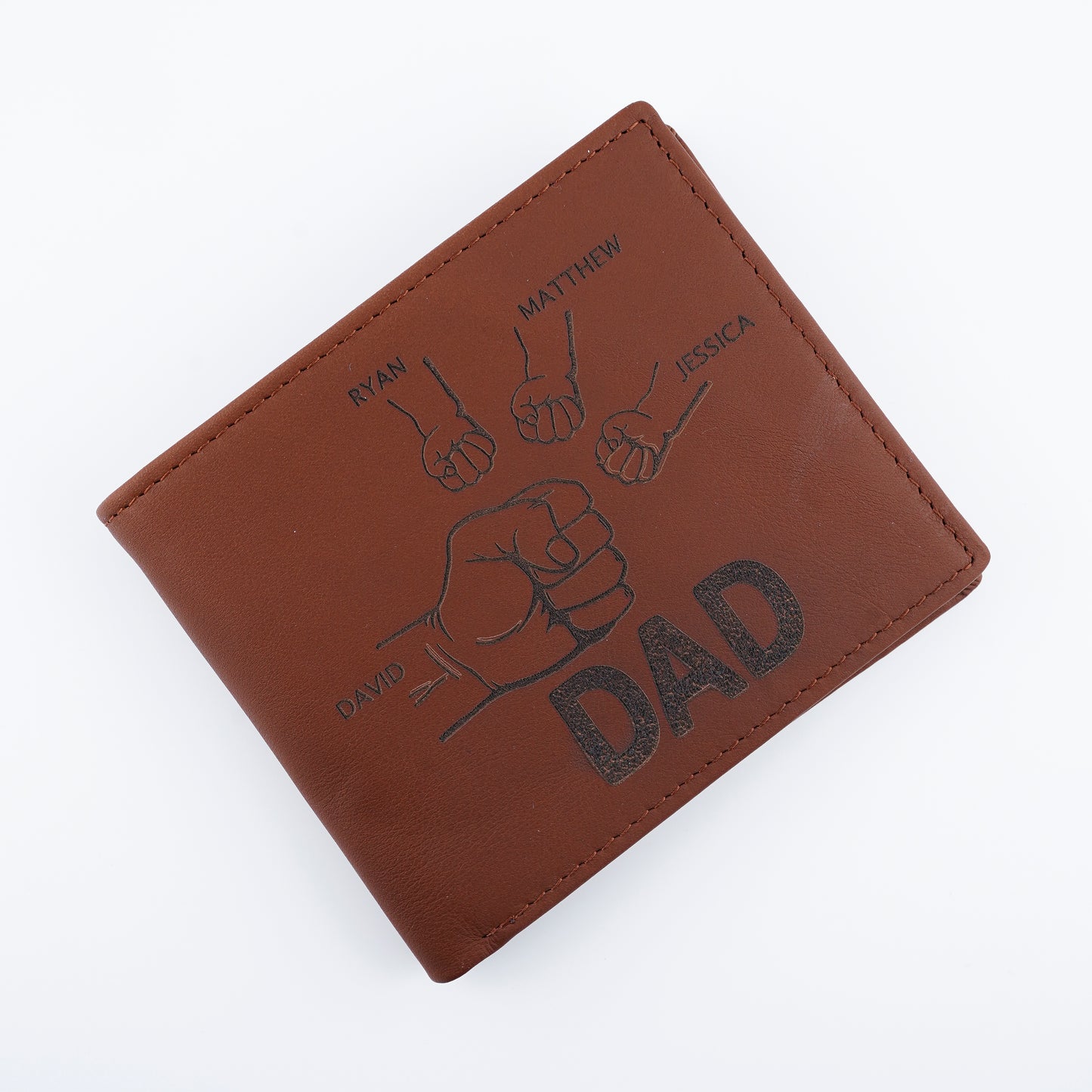 Fist Bump Wallet for Dad