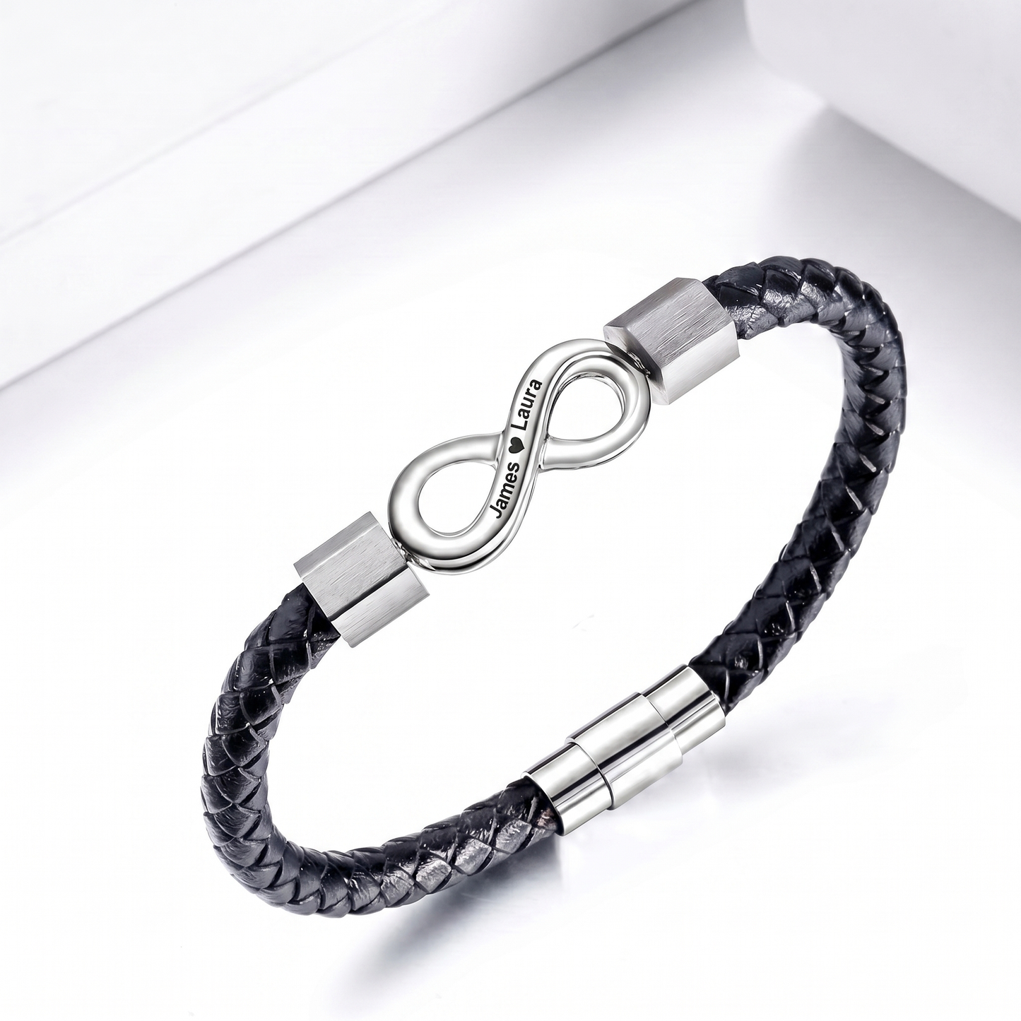 "To My Husband" - Infinity Personalized Bracelet