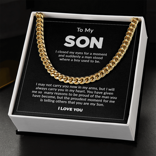 Chain necklace For Son