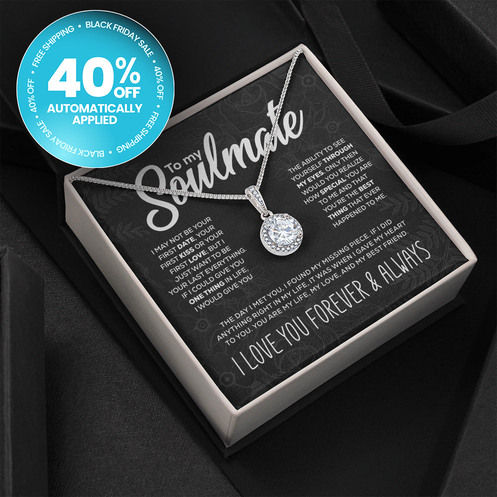 Necklace Gift Box Jewelry "My Life, Love & Best Friend" Ziella