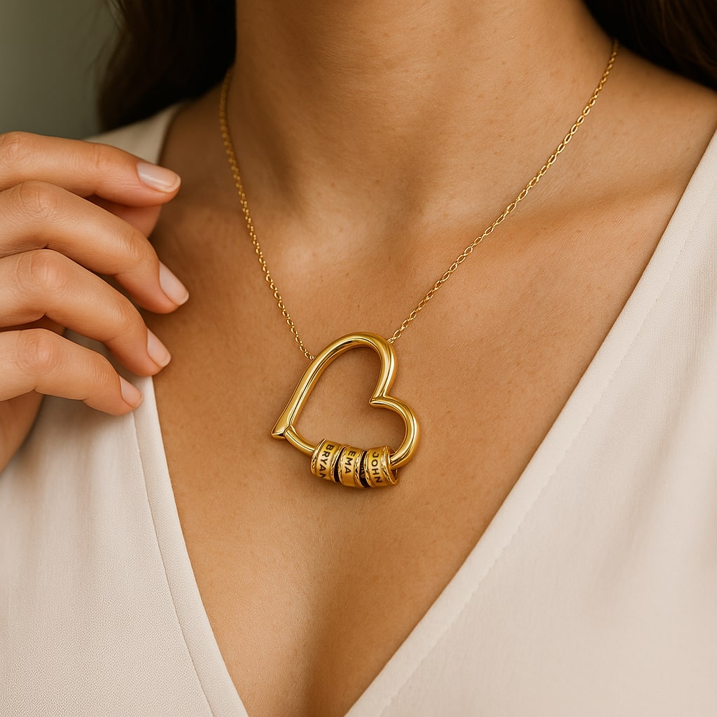 Family's Love Gravur-Anhänger mit LED-Geschenkbox