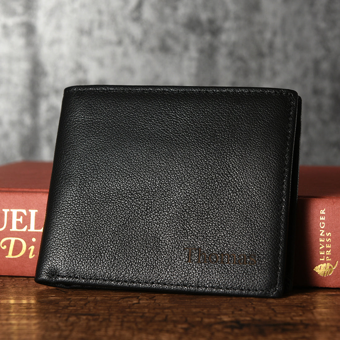 To My Man - Personalisierte Brieftasche und Metallkarte Geschenkset