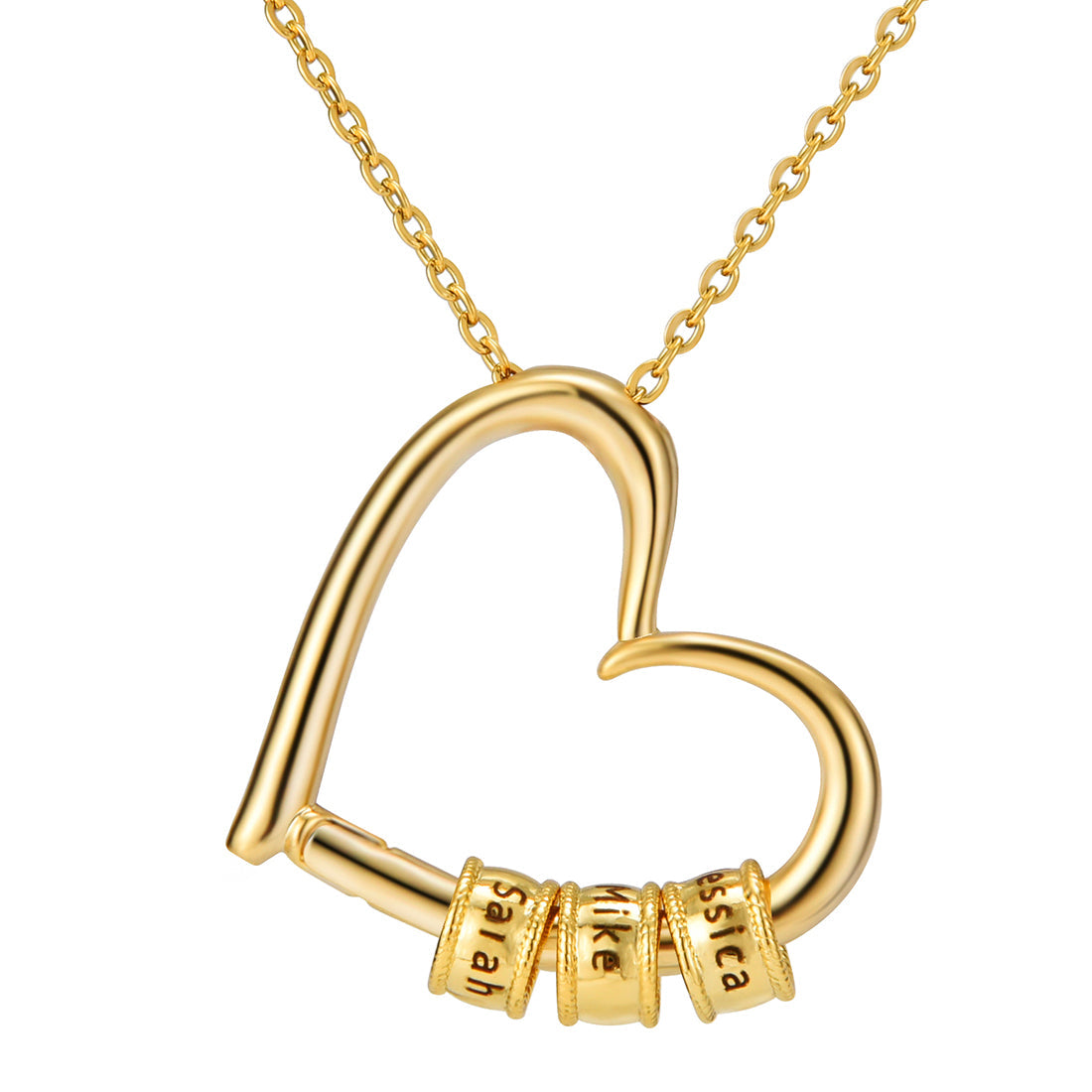 "To My Love" - Colgante Grabado Amor de Familia con Caja de Regalo LED