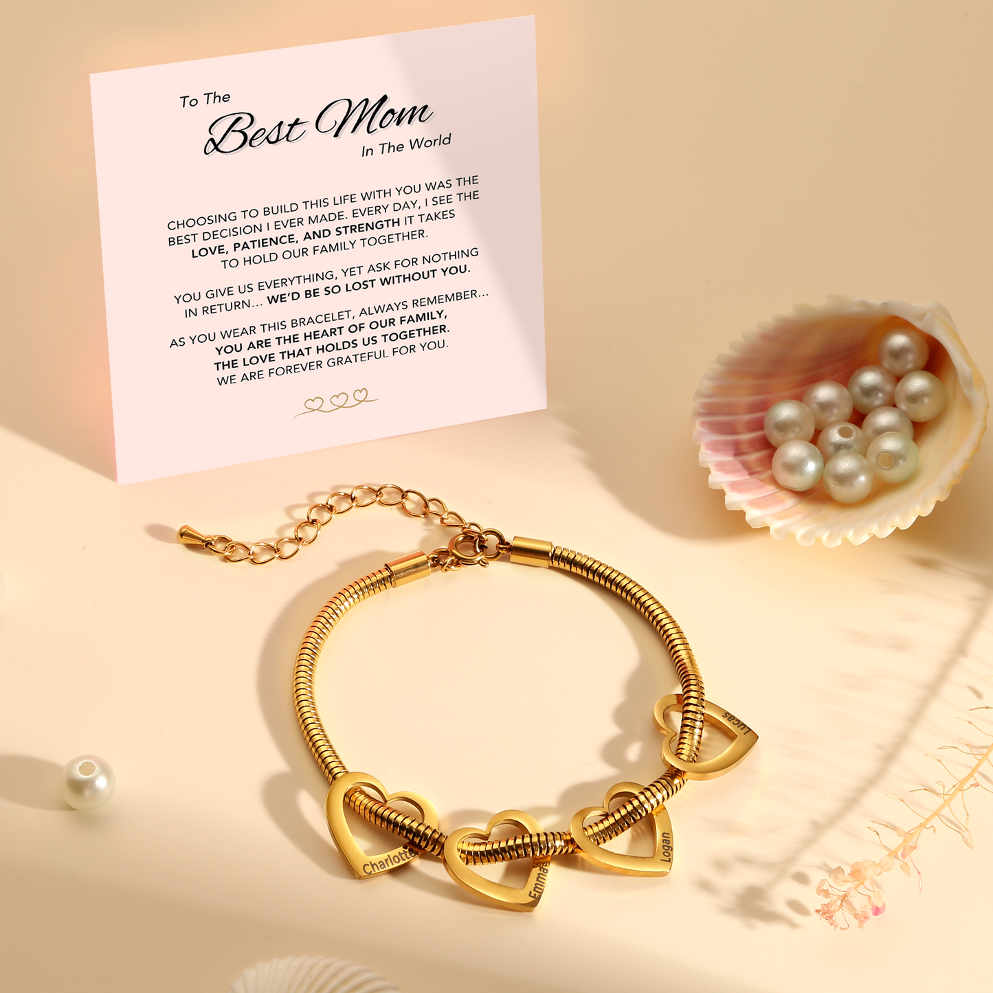 "Pulsera "El corazón de nuestra familia