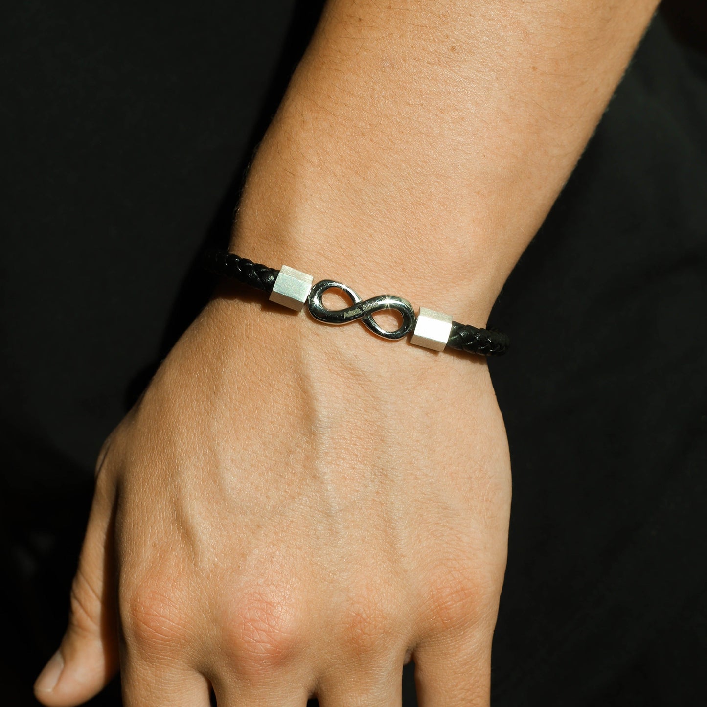 Pulsera personalizada "To My Man" con infinito