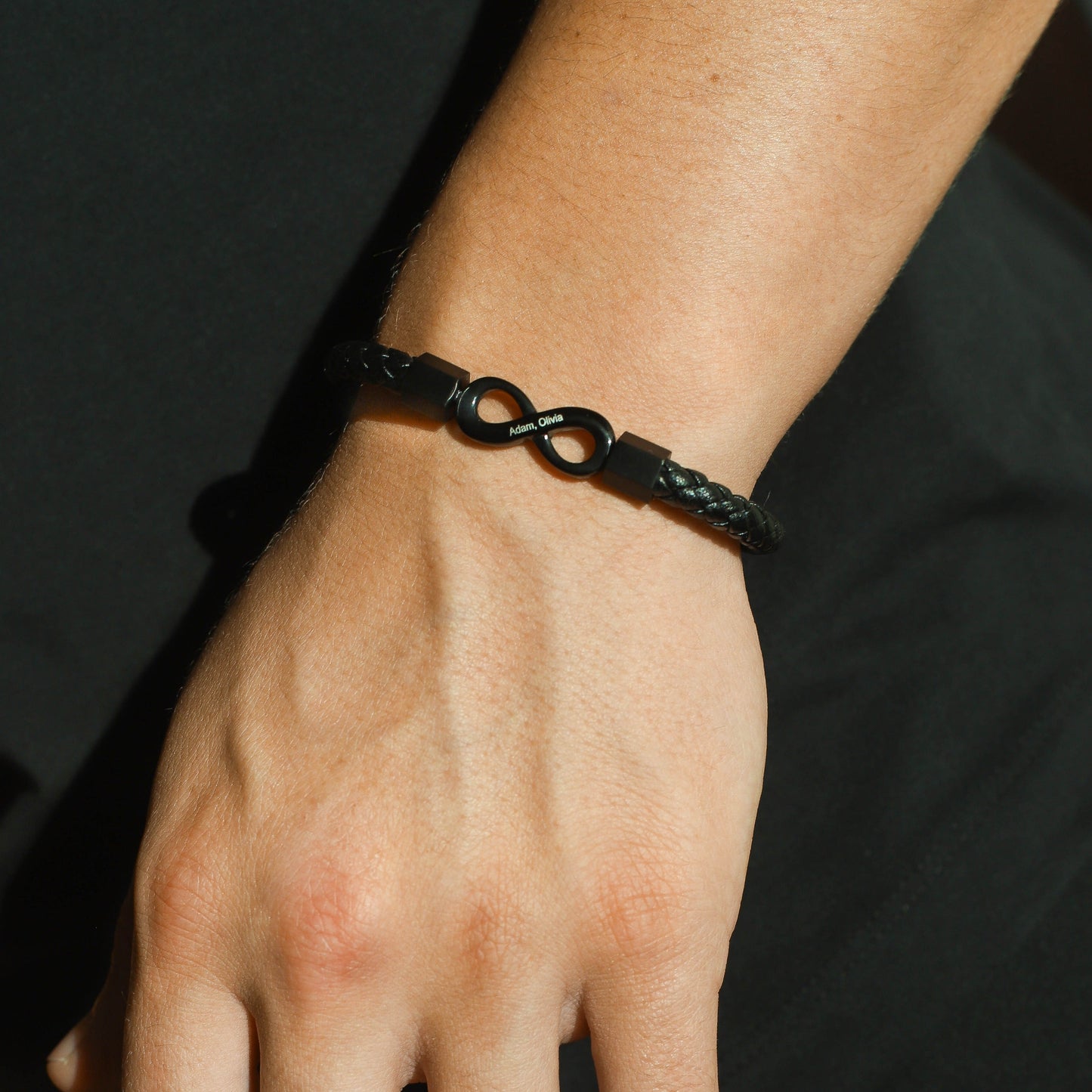 Pulsera personalizada "To My Man" con infinito