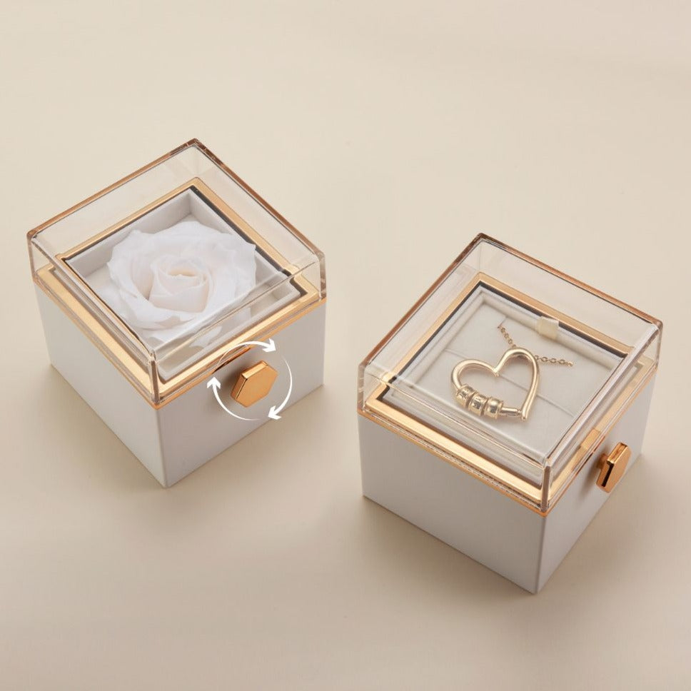 Set de regalo con colgante grabado Infinite Love