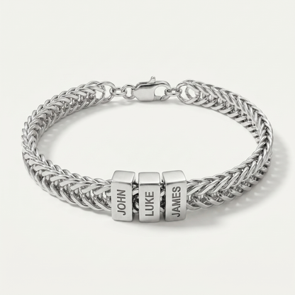 Family Name Bracelet - For the Man Who Holds Us Together