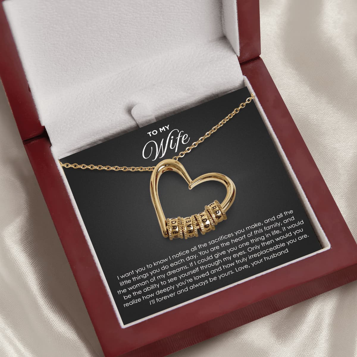 "The Heart of the Family" Necklace (img test)