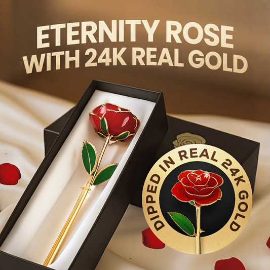 24K Gold Forever Rose