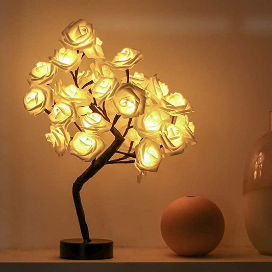 Couples Rose Lamp - 24 LEDs