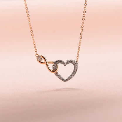 Forever Linked – Personalized Infinity Heart Necklace