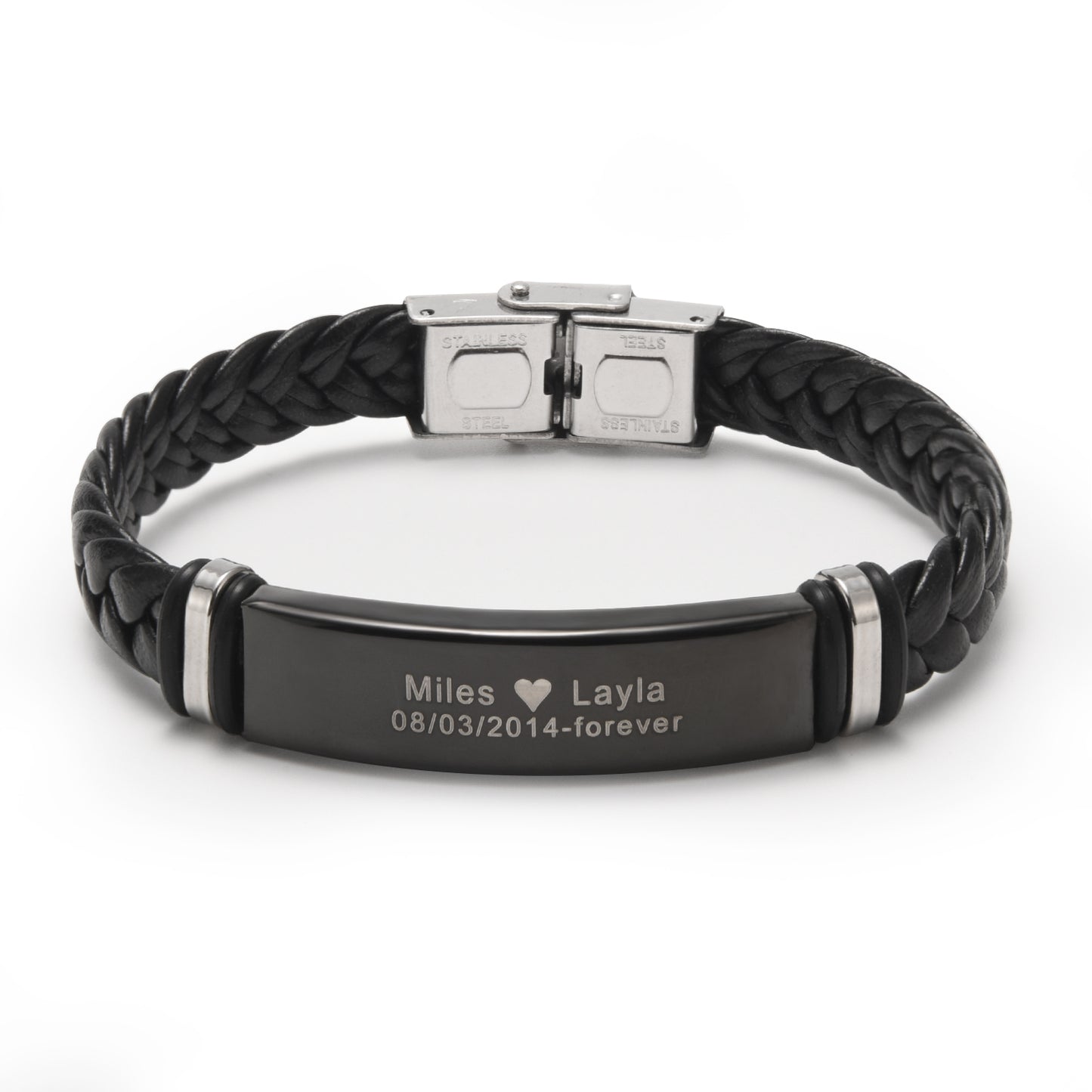 Forever Love Personalized Bracelet Gift Set
