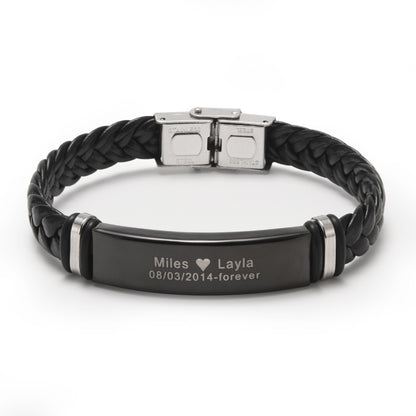 Forever Love Personalized Bracelet Gift Set