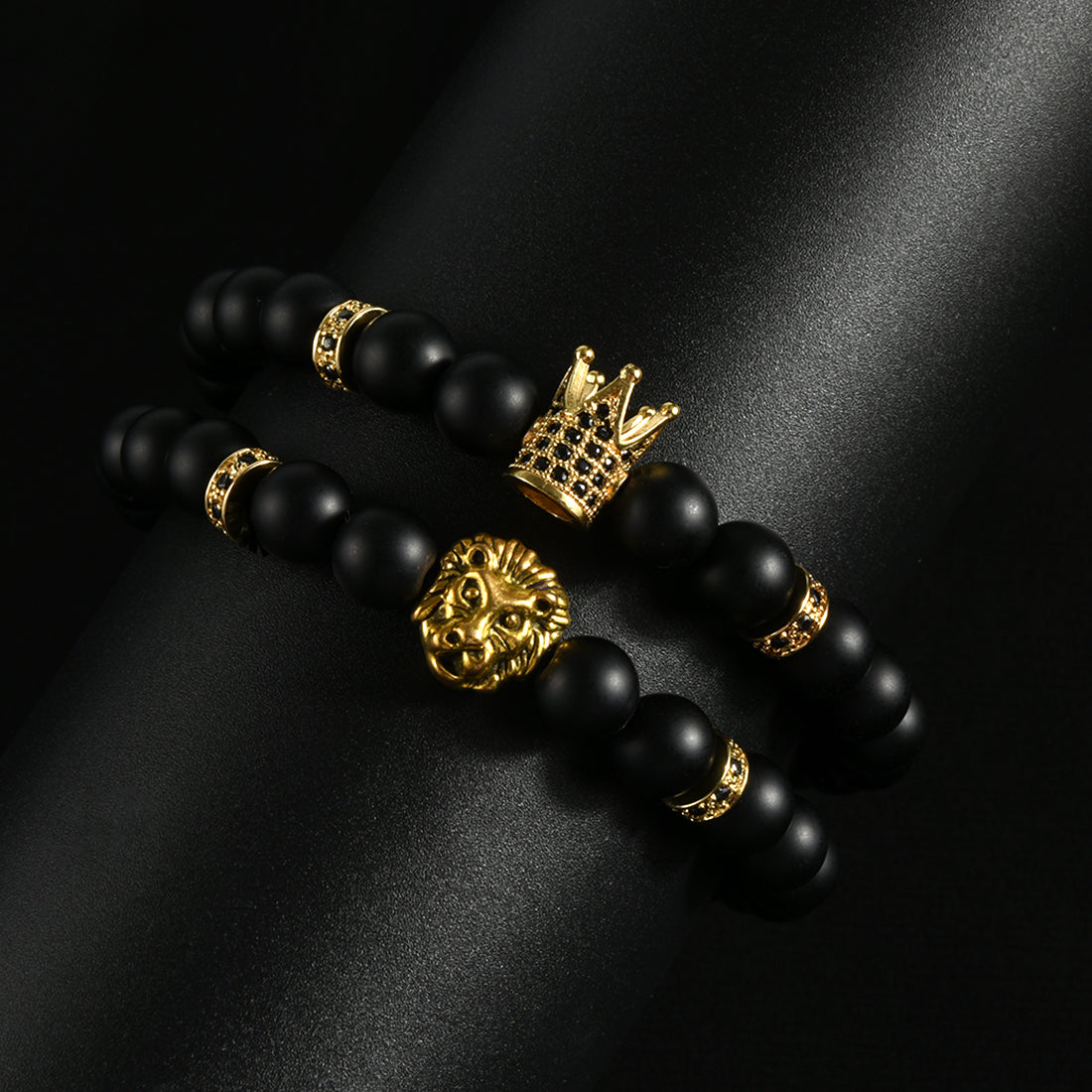 To My Man - Crowned Lion Bracelet Gift Set