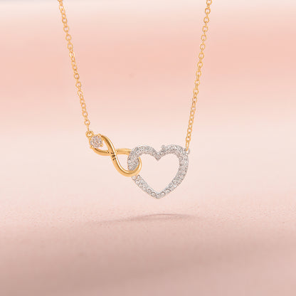 Forever Linked – Personalized Infinity Heart Necklace