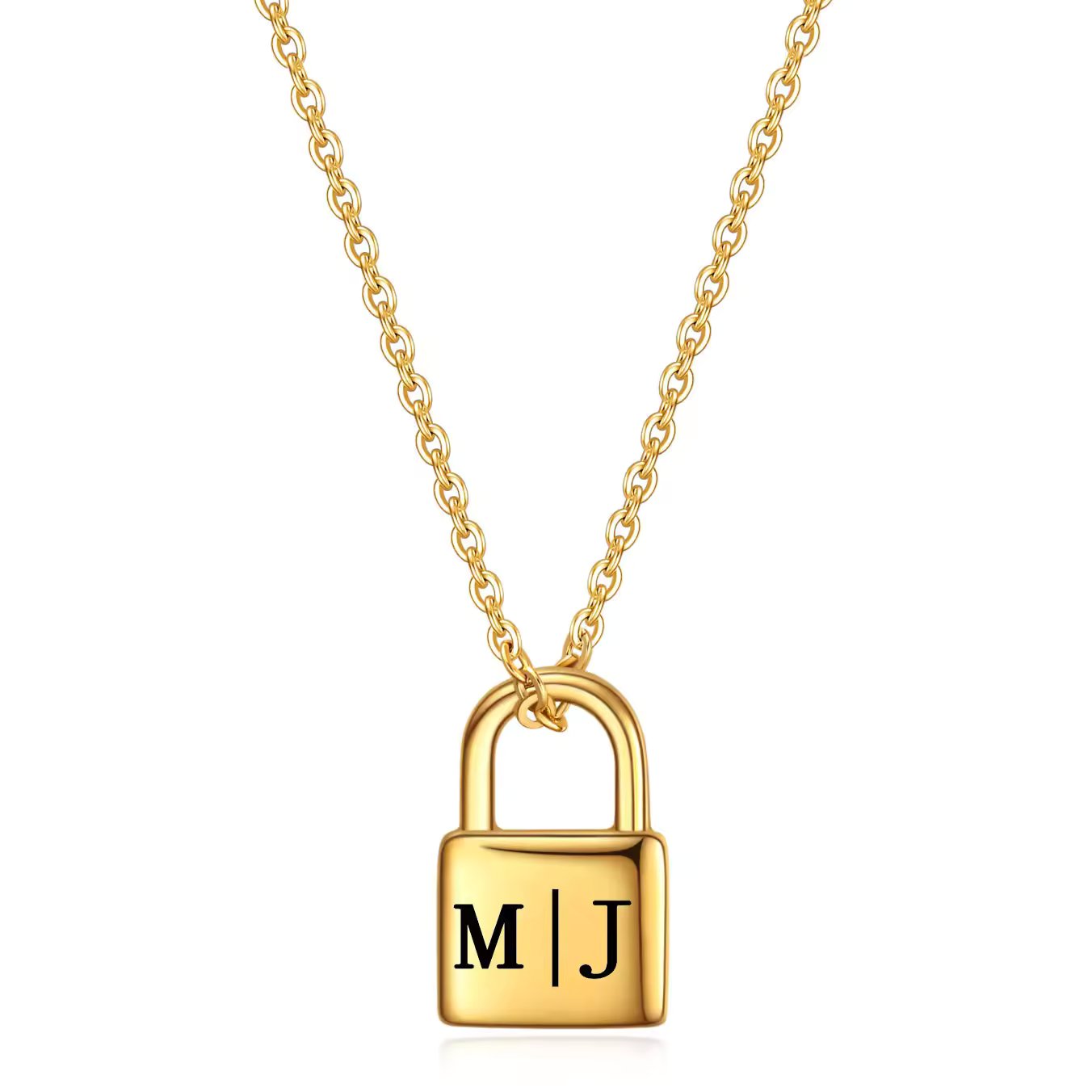 Locked In Love Forever - Personalized Necklace With Luxury LED Box