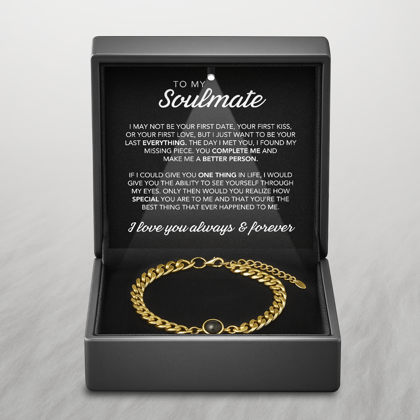 Still Us - Customized Projection Bracelet for Her