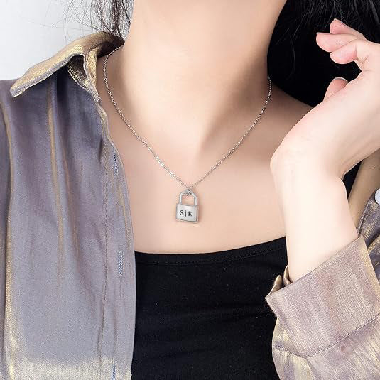 Locked In Love Forever - Personalized Necklace With Luxury LED Box