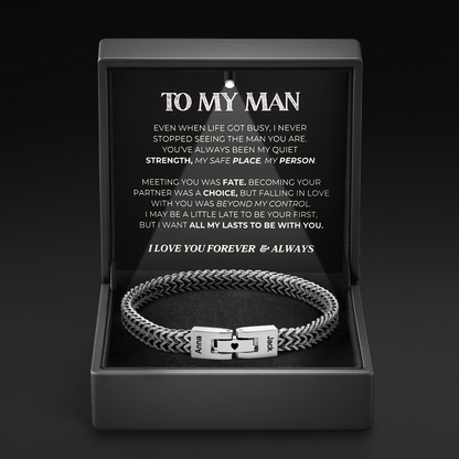 Linked Together Forever - Personalized Bracelet