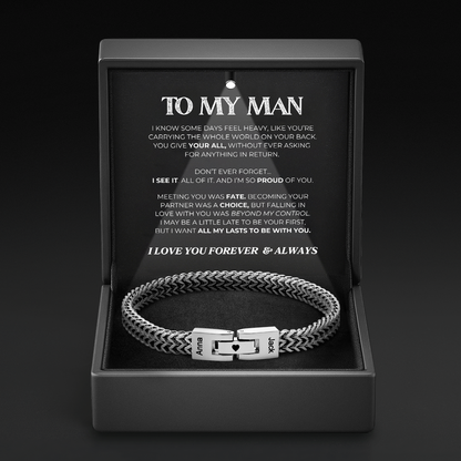 Linked Together Forever - Personalized Bracelet