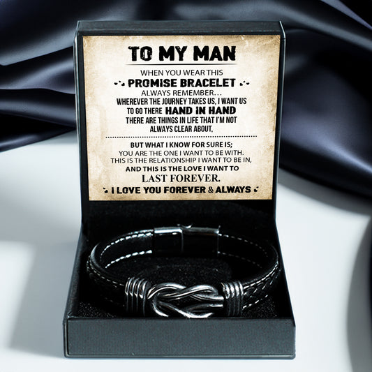 To My Man - Promise Bracelet Gift Set