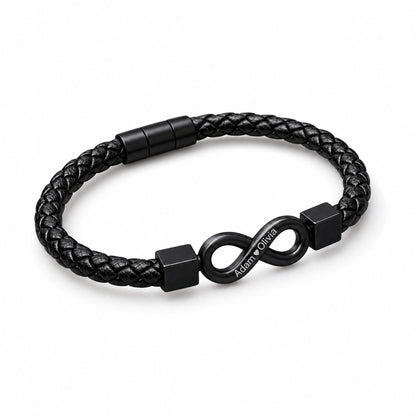 "To My Man" - Infinity Personalized Bracelet