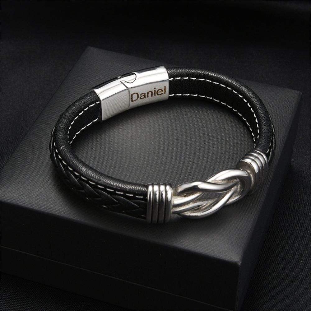 "Always In My Heart" Keepsake Knot Bracelet