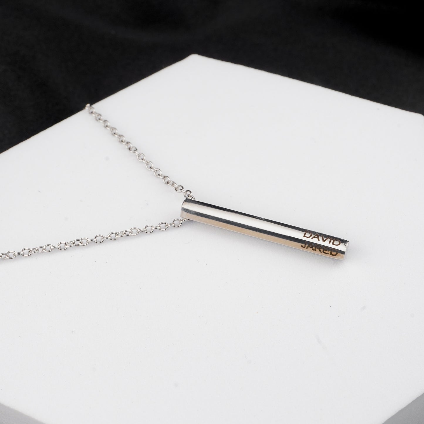 Family Hex Pendant with LED Box