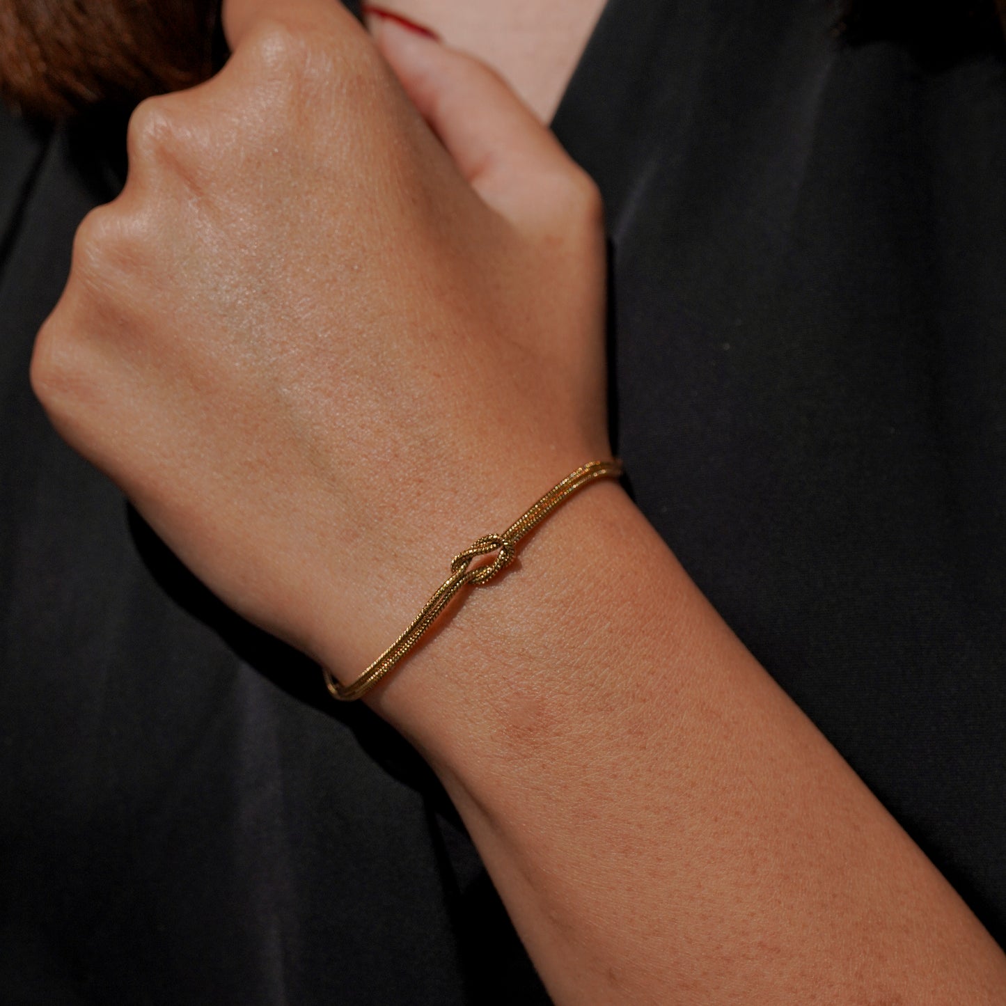 "Unbreakable Bond" His & Hers Knot Bracelets