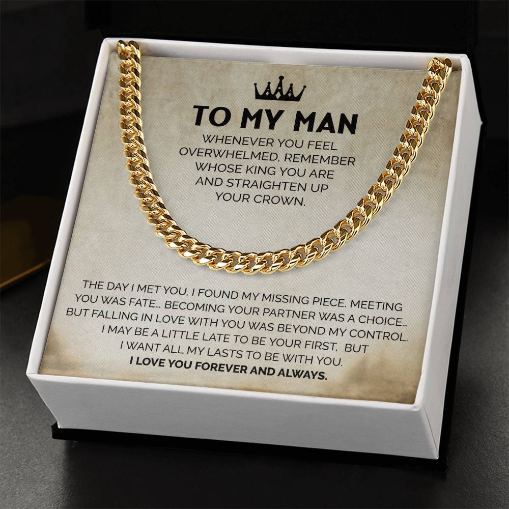 To My Man - Straighten Your Crown Chain