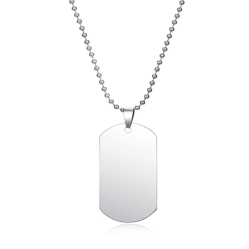 Classic Dog Tag Necklace