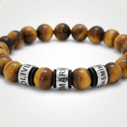 Familia para siempre - Pulsera personalizada de Tiger Beads