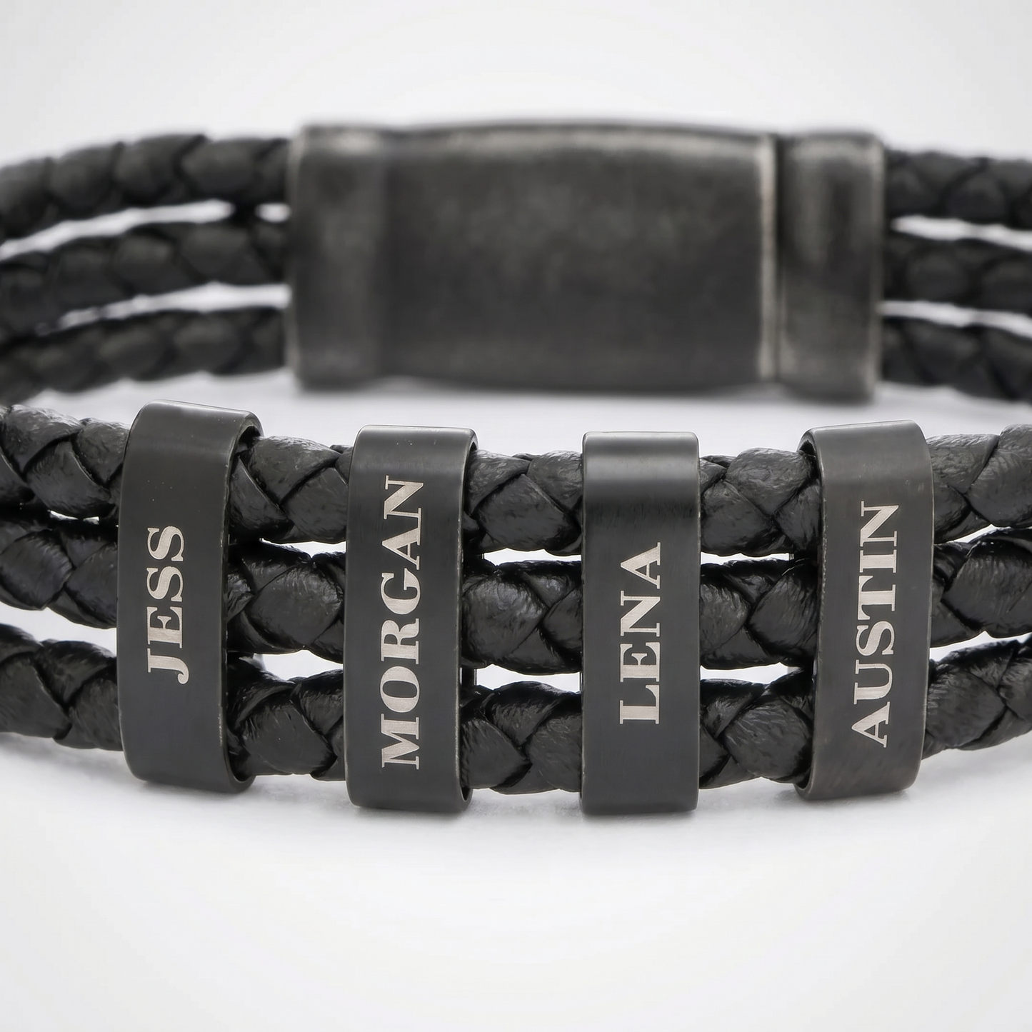 Family Forever - Onyx Personalized Bracelet