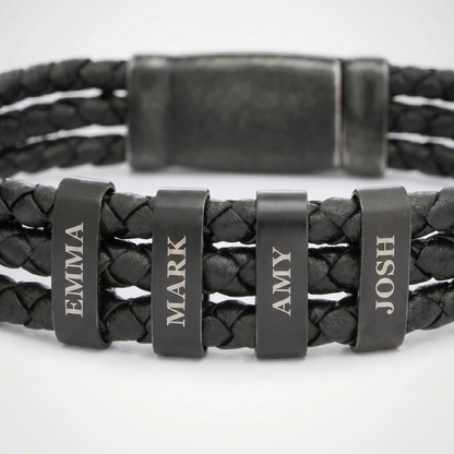 Family Forever - Onyx Personalized Bracelet