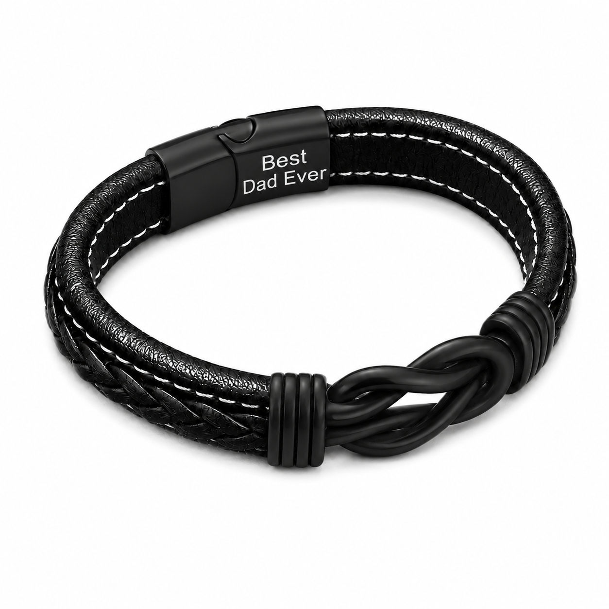 Pulsera con nudo infinito: para el hombre que nos mantiene unidos