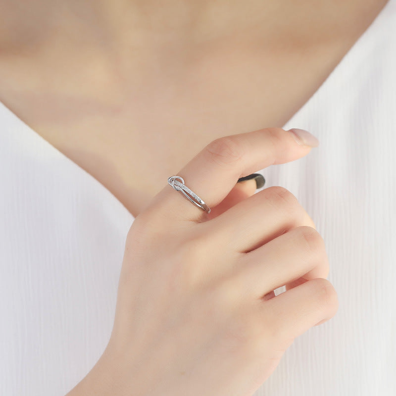 To My Bestfriend - Friendship Knot Ring