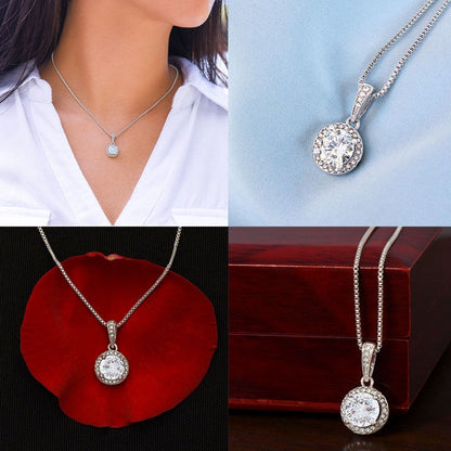 To My Soulmate - "My Life, Love & Best Friend" Sparkling Pendant