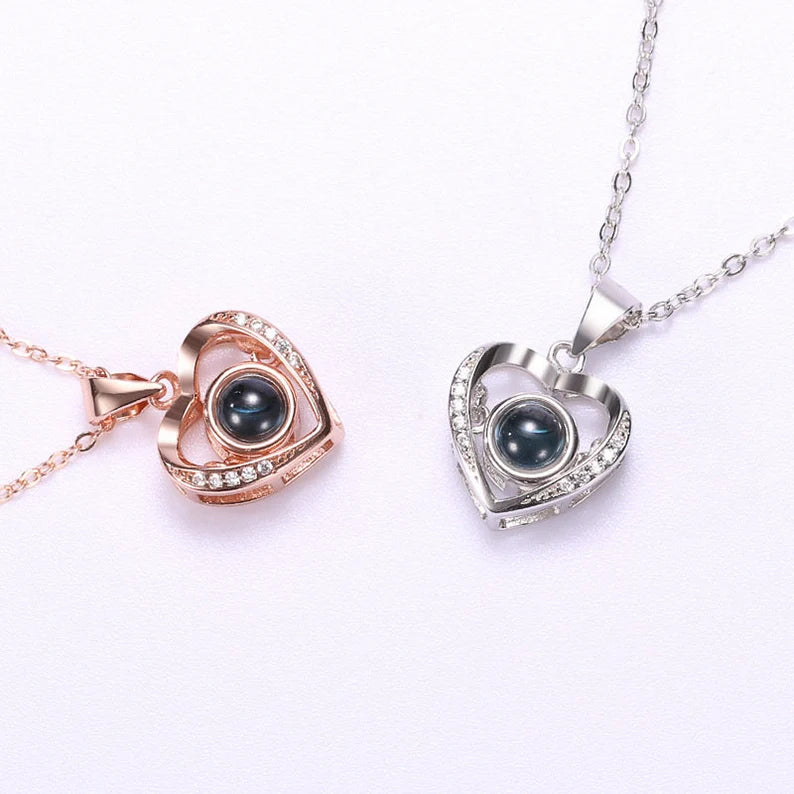 Soulmate Personalized Projection Necklace Gift Set
