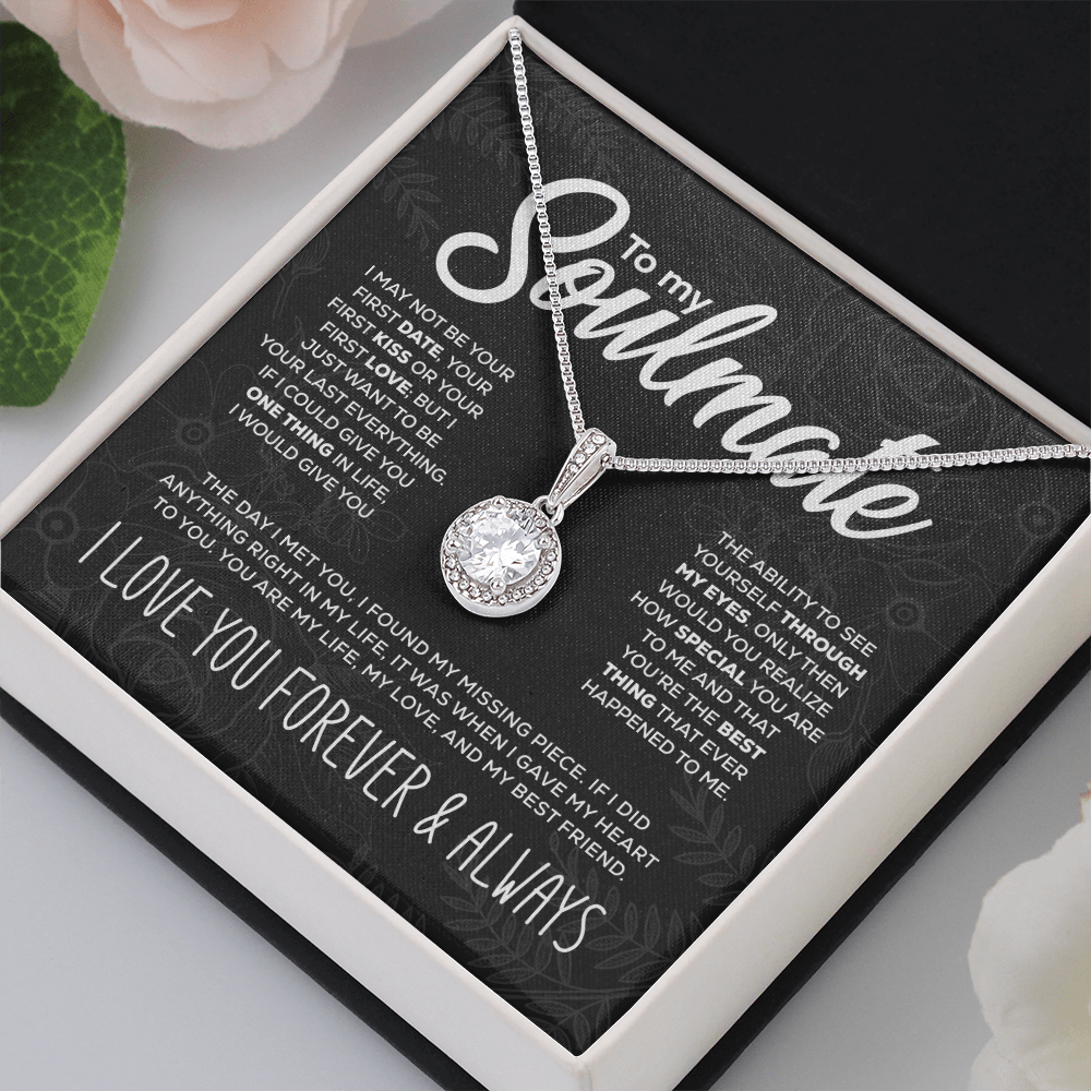 Necklace gift for soulmate
