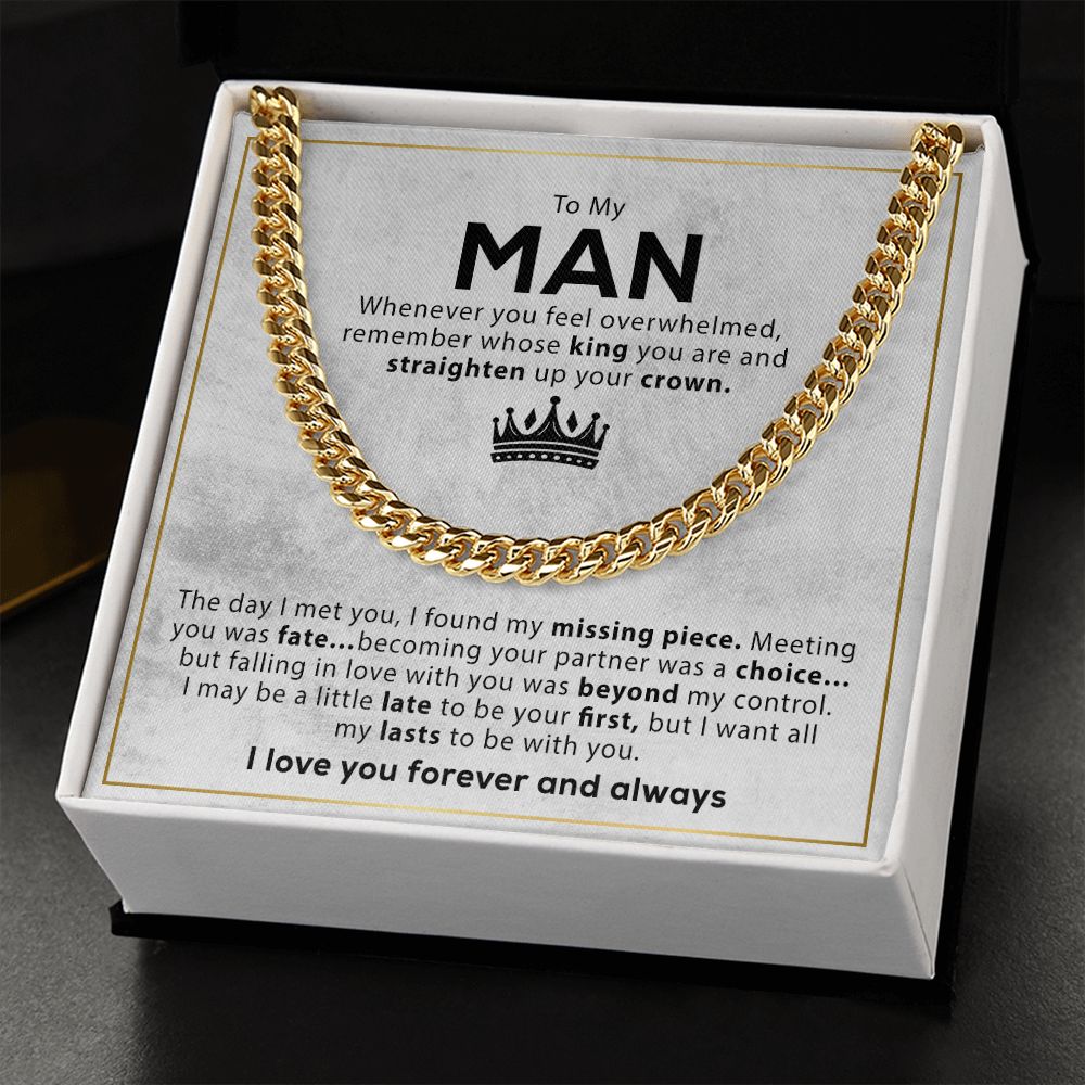 To My Man - Straighten Up Your Crown
