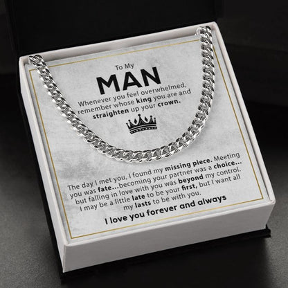 To My Man - Straighten Up Your Crown