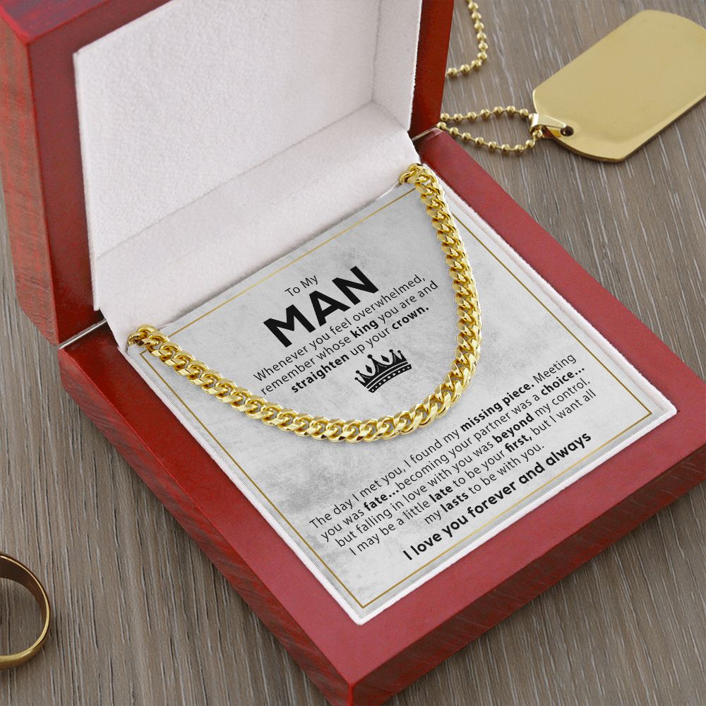 To My Man - Straighten Up Your Crown