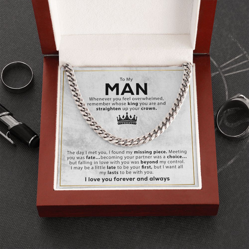 To My Man - Straighten Up Your Crown