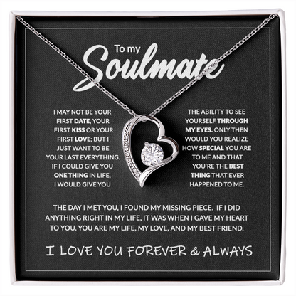 To My Soulmate Necklace