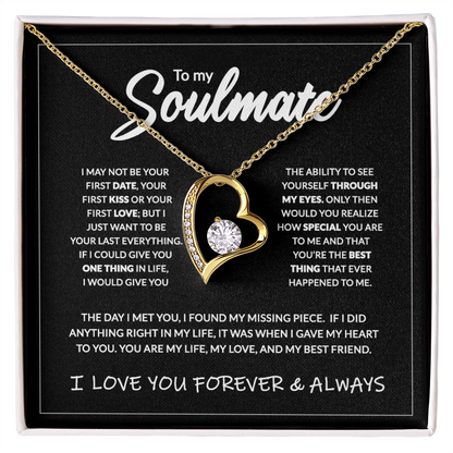 To My Soulmate Necklace