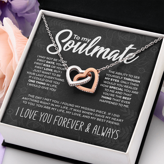 Two Hearts Necklace 