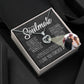 Soulmate Personalized Projection Necklace Gift Set